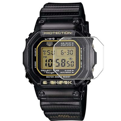 Puccy 3 Pack Screen Protector Film, compatible with CASIO G-SHOCK GSET-30-1JR GSET30 SERIES TPU Guard for Smart watch Smartwatch Not Tempered Glass Protectors