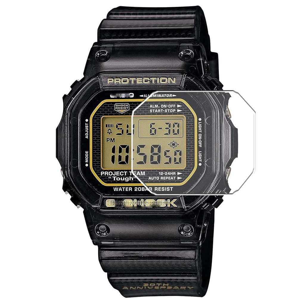 Puccy 3 Pack Screen Protector Film, compatible with CASIO G-SHOCK GSET-30-1JR GSET30 SERIES TPU Guard for Smart watch Smartwatch Not Tempered Glass Protectors