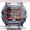 Puccy 3 Pack Screen Protector Film, compatible with CASIO G-SHOCK GSET-30-1JR GSET30 SERIES TPU Guard for Smart watch Smartwatch Not Tempered Glass Protectors view 2