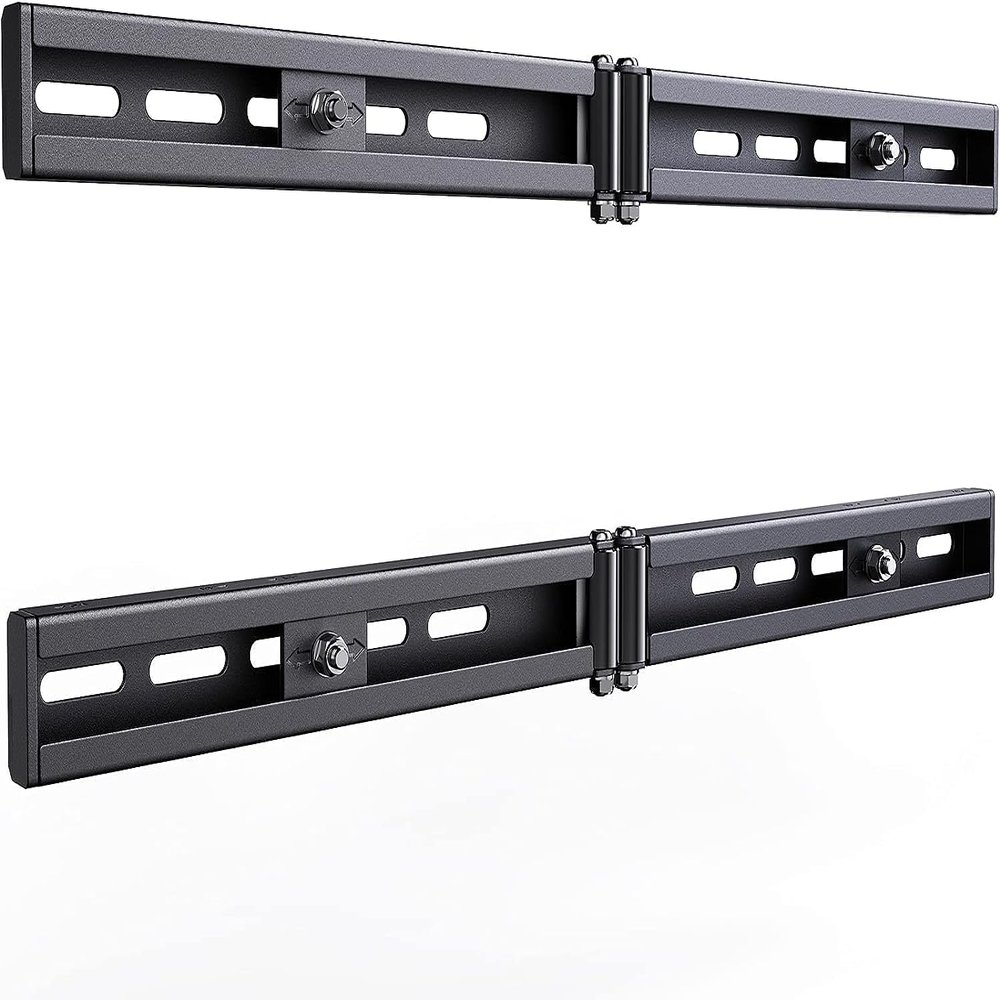 Perlegear TV Wall Mount Extension Bracket, 16'-24' Wood Stud Fitting, Universal TV Wall Plate, Sliding Bracket, Holds 132lbs - PGUE1