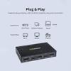 AM-KVM201CC 2-Port HDMI KVM Switch Support 4K*2K@30Hz HDMI KVM Switcher Keyboard Mouse USB view 3