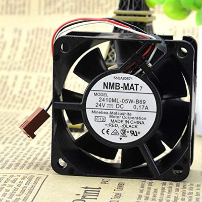 NMB 2410ML-05W-B69 6025 DC24V 0.17A Inverter Cooling Ball Fan
