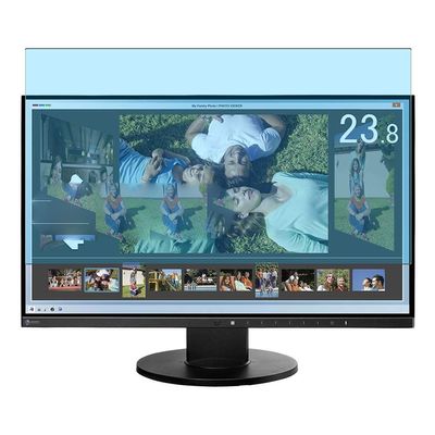 Puccy 2 Pack Anti Blue Light Screen Protector Film, Compatible with EIZO FlexScan EV2450-ZWT 23.8" Display Monitor TPU Guard Not Tempered Glass Protectors