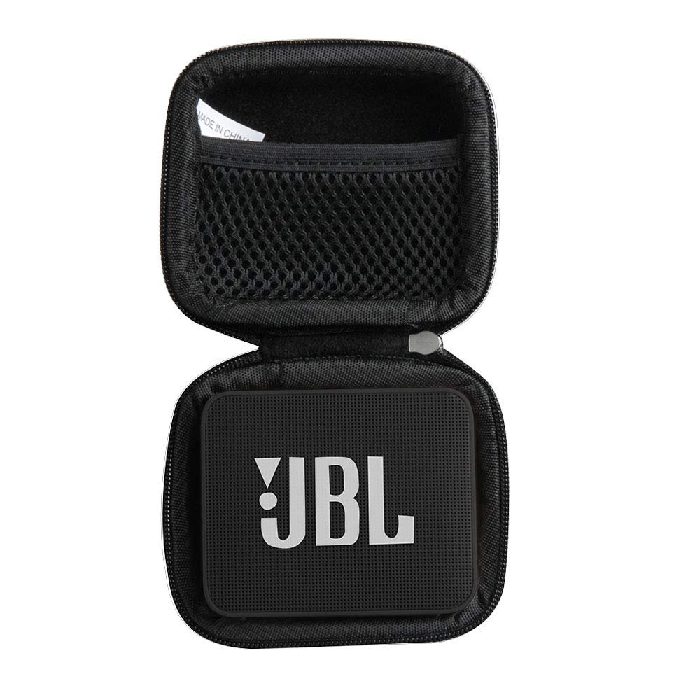 Hermitshell Travel Case for JBL GO2 - Waterproof Ultra Portable Bluetooth Speaker (Black)
