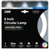 Feit Electric FC9/3CCT/LED Non Dimmable Indoor 9" LED Circline Light Bulb; Warm White, Cool White Or Daylight With A Standard Light Switch; 1400 Lumens, 16 Watt Input Power, 25000 Life Hours, 120-277V view 2