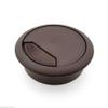 10pcs PC Computer Cord Cable Wire Organizer Hole Cover Desk Grommet 3-1/8" Brown view 1
