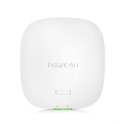 Aruba Instant On AP22 .11ax 2x2 WiFi 6 Access Point | RW Rest-of-World Model | Power Source with UK Cord (R6M51A#Acc)