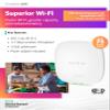 Aruba Instant On AP22 .11ax 2x2 WiFi 6 Access Point | RW Rest-of-World Model | Power Source with UK Cord (R6M51A#Acc) view 3