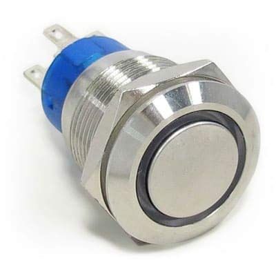 AV2220000Q04 Pushbutton Alchoswitch AV22 DPM 5A NO LED; Anti-Vandal Series