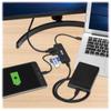 Tripp Lite USB C Multiport Adapter 4K60Hz HDMI 3 USB-A Hub 100W PD Charging (U444-06N-H3UC2) view 4