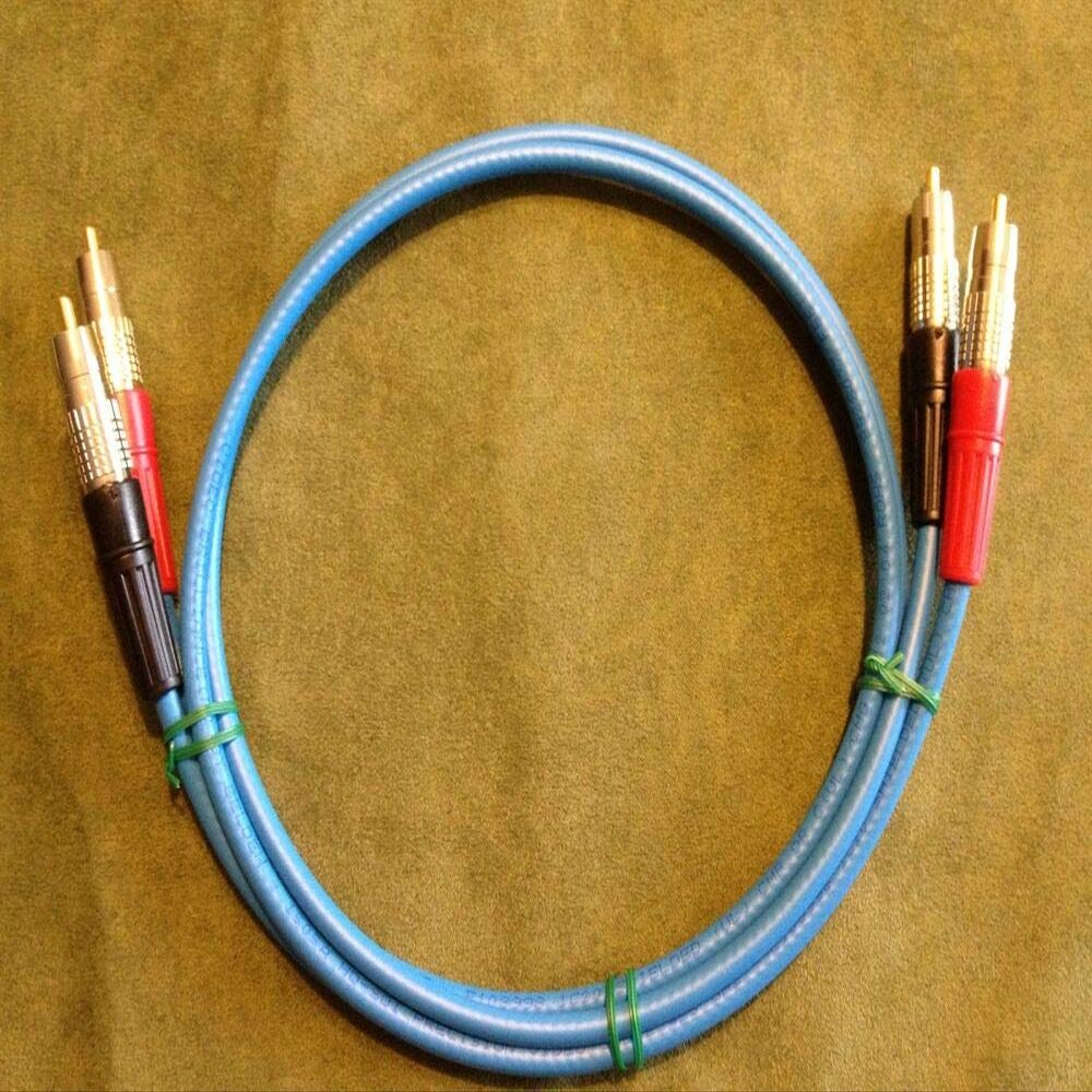 10' 1505A 2 Channel RCA Audio Cables New