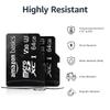 Amazon Basics microSDXC Memory Card with Full Size Adapter, A2, U3, Read Speed up to 100 MB/s, 64GB, Black (2pack) view 4