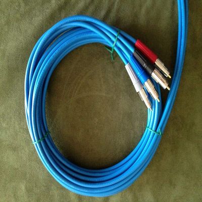 10' 1505A 4 Channel RCA Audio Cables New