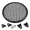 The Wires Zone Steel Speaker Subwoofer Subwoofer Black Waffle Mesh Grill Cover w/Clips & Screw (8-Inch) view 1