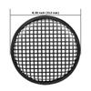 The Wires Zone Steel Speaker Subwoofer Subwoofer Black Waffle Mesh Grill Cover w/Clips & Screw (8-Inch) view 2