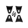 The Wires Zone Steel Speaker Subwoofer Subwoofer Black Waffle Mesh Grill Cover w/Clips & Screw (8-Inch) view 3