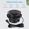 Recessed Power Grommet with AC Outlets, 20W Fast Charging USB-C Port - Flush-Mount for Desktop,Workspace Essential Desk Outlet,ETL Listed view 2