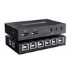 SATMW 8 Ports USB Synchronizer DNF Keyboard Mouse USB Shared Display Synchronization Controller KVM Switcher Black view 2