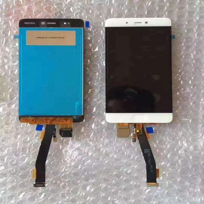 Lysee Mobile Phone LCD Screens - for Xiaomi Mi5S LCD Display+Touch Screen Digitizer for Xiaomi Mi5S Mi 5S 5.15 inch with Finger Print Scanner finger flex cable - (Color: black)