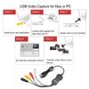 SATMW USB2.0 Video Capture Video Converter Convert Analog Video Audio to Digital Format Compatible for Windows MAC OS view 2