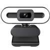 1080P Webcam with Ring Light and Microphone,Adjustable Brightness,Plug and Play,PC Webcam for Streaming,Computer Web Camera Video Cam for Mac Windows Laptop Conferencing Gaming view 2