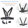 Accessory Kit for Insta360 X5/X4/X3/Ace Pro/Go3S - Action Camera Chest/Backpack/Head Strap Mount Bundle Compatible with GoPro Hero 13-10, DJI Osmo 360, DJI Action 5 view 2