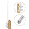 Dual Band Fiberglass Radio Antenna, UHF VHF 144/430mhz Base Antenna, 17 inches SO239 Connector for Base Station Repeater Mobile Transceiver with Mount Bracket view 4