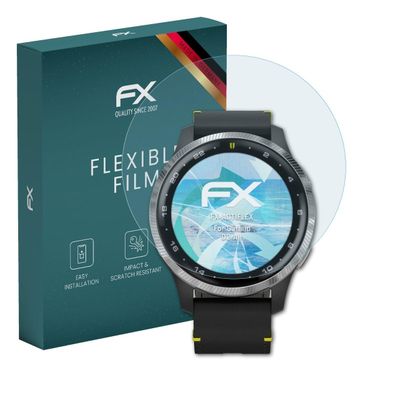 atFoliX Screen Protector compatible with Garmin D2 Air Protector Film, ultra clear and flexible FX Screen Protection Film (3X)