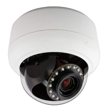 American Dynamics IPS03D3OCWIT Illustra Pro 3MP IR WDR Outdoor PoE Network Mini Dome Camera with 9-22mm, varifocal std Lens, RJ45 Connection.