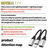 Apple MFI Certified Headphone Adapter Lightning to Audio Jack Charger Extender Earphone Charging Splitter Compatible with Iphone 11 12mini pro max xs xr x se2 7 8plus for Ipad Air Cord Cable Converter view 2