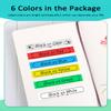 7 White+1 Clear + 4 Multicolor Compatible M Tape Replacement for Brother P-Touch Labels M Tape 12mm 0.47 Inch M131 M231 M431 M531 M631 M731 for Ptouch PT-M95 PT-90 PT70 PT-65 PT85, 6+6 Pack view 3