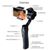 Asixxsix Face Recognition 3Axis Stabilizer, 3Axis Phone Stabilizer, Panoramic Mode Smart Tracks for Streaming Media view 2