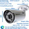 BlueFishCam Wired 4MP PoE IP Camera POE Network Outdoor Waterproof Security 4.0MP Wide Angle 2.8mm Fixed Lens 24 LED Infrared Night Vision view 3