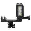 Asixxsix Diving Fill Light, Three Modes Portable Compact Diving LED Light, Strong Tightness for Diving Live Broadcast Sports Camera for 4 view 1