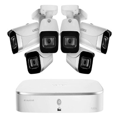 8-Channel Fusion NVR System with 4K (8MP) IP Cameras 6 / White