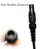 Bose Lemo (6pin) to GA Dual Plug General Aviation Headset Adapter view 4
