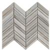 Palisandro Chevron 12 in. x 12 in. x 10mm Polished Marble Mesh-Mounted Mosaic Tile - 5 Pack Set - 5 Sheets (5 sqft) view 1