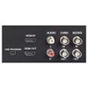 Dual 7" 3RU IPS 1920x1200 Broadcast LCD Rack Mount Monitor with 3G-SDI, HDMI, AV Input and Output D71 Plus view 3