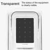 AUNMAS Plastic Doorbell Cover Rain Cover, Transparent Design Weatherproof Protector Access Control Attachmen for Wall Door Access Fingerprint Lock Video Doorbell view 3