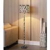ORE International 59" Faux Suede Zebra Print Floor Lamp view 3