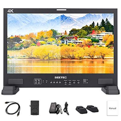 SEETEC 21.5 inch 3D LUT Broadcast Monitors Broadcast Studio Monitor 3G-SDI 4K HDMI Full HD 1920x1080 LUT215 for Live Streaming