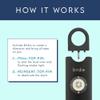 Shes BirdieThe Original Personal Safety Alarm for Women by WomenLoud Siren, Strobe Light and Key Chain in a Variety of Colors (Charcoal) view 2