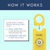 Shes BirdieThe Original Personal Safety Alarm for Women by WomenLoud Siren, Strobe Light and Key Chain in a Variety of Colors (Lemon) view 2