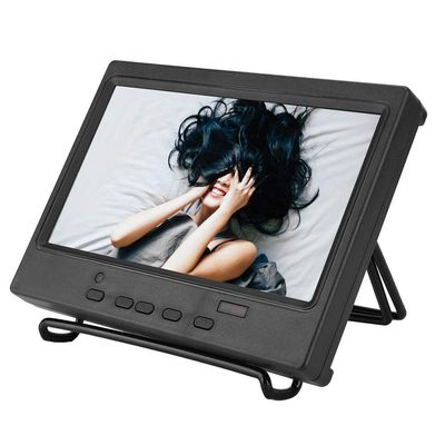Lazmin112 7 Inch Portable Monitor, 1024x600 Multi-Function Display Support/VGA/AV Input, Suitable for, car Display, CCTV, etc.(US)