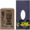 12 Premium Blue Polylined Record Inner Sleeves - Archival Quality, Heavyweight Paper & Plastic - 12IABL (500) view 1