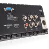 FEELWORLD Triple 5" 2RU 800480 Broadcast LCD Rack Mount Monitor with 3G-SDI, HDMI, AV Input and Output T51 view 3