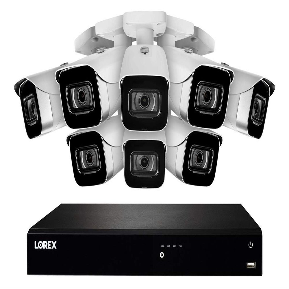 16-Channel Fusion NVR System with 4K (8MP) IP Cameras 8 / White