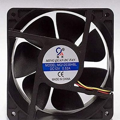 DC axial Fan MQ12038HBL DC12V Fan 120MM 0.52A Silent Cooling Fan