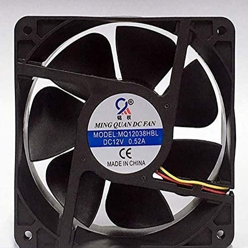 DC axial Fan MQ12038HBL DC12V Fan 120MM 0.52A Silent Cooling Fan