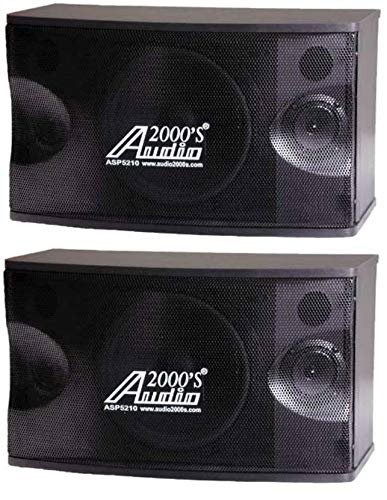 AUDIO 2000'S ASP5210X2 Dual-Pack 10" 2-Way Loud Speakers (Pair)